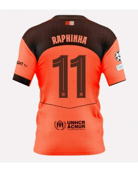 Barcelona Raphinha Belloli #11 Maglia Gara Terza Repliche 2025-26 Maniche Corte